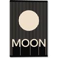 Picture of Moon Typography Poster _GroupedProduct_Rectangle_Portrait_Canvas_