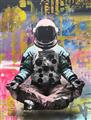 Picture of Retro Spaceman Poster _GroupedProduct_Rectangle_Portrait_Unframed_Print_Only_