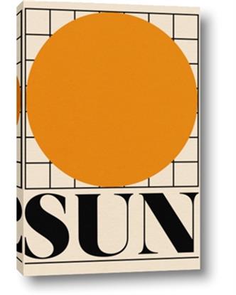 Picture of Sun Typography Poster