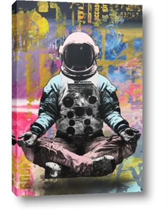 Picture of Retro Spaceman Poster