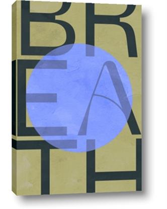 Picture of Breath Typography Poster