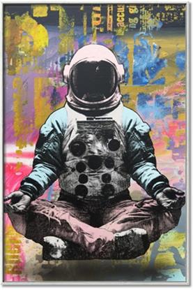 Picture of Retro Spaceman Poster