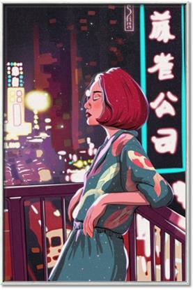 Picture of Girl in Japan