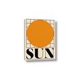 Picture of Sun Typography Poster _GroupedProduct_Rectangle_Portrait_Canvas_