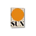 Picture of Sun Typography Poster _GroupedProduct_Rectangle_Portrait_Canvas_