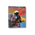 Picture of Retro Spaceman with Guitar Poster _GroupedProduct_Rectangle_Portrait_Canvas_