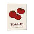 Picture of Food Art - Tomatoes Rome Food Market _GroupedProduct_Rectangle_Portrait_Canvas_