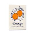 Picture of Food Art - Oranges Valencia Fruit Market _GroupedProduct_Rectangle_Portrait_Canvas_