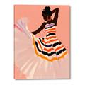 Picture of Dancer & Flourish Poster _GroupedProduct_Rectangle_Portrait_Canvas_