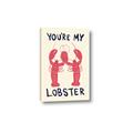 Picture of You are My Lobster Poster _GroupedProduct_Rectangle_Portrait_Canvas_