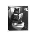Picture of Plus Size Kitty on the Loo _GroupedProduct_Rectangle_Portrait_Canvas_