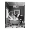 Picture of Joyful Elephant Bath Time _GroupedProduct_Rectangle_Portrait_Canvas_
