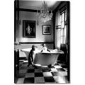 Picture of Penguin Romance _GroupedProduct_Rectangle_Portrait_Canvas_
