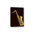 Picture of Golden Saxophone Poster _GroupedProduct_Rectangle_Portrait_Canvas_