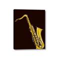 Picture of Golden Saxophone Poster _GroupedProduct_Rectangle_Portrait_Canvas_