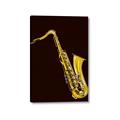 Picture of Golden Saxophone Poster _GroupedProduct_Rectangle_Portrait_Canvas_