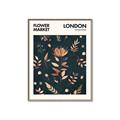 Picture of Flower Market London Poster _GroupedProduct_Rectangle_Portrait_Canvas_Framed_
