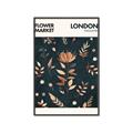 Picture of Flower Market London Poster _GroupedProduct_Rectangle_Portrait_Canvas_Framed_