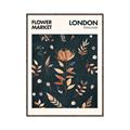 Picture of Flower Market London Poster _GroupedProduct_Rectangle_Portrait_Canvas_Framed_