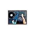 Picture of Music Dj Set  _GroupedProduct_Rectangle_Landscape_Canvas_Framed_