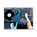 Picture of Music Dj Set  _GroupedProduct_Rectangle_Landscape_Canvas_Framed_