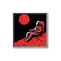 Picture of Retro Moonwalk Poster _GroupedProduct_Square_Canvas_Framed_