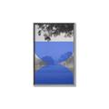 Picture of Misty Blue Horizon _GroupedProduct_Rectangle_Portrait_Canvas_Framed_