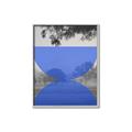 Picture of Misty Blue Horizon _GroupedProduct_Rectangle_Portrait_Canvas_Framed_