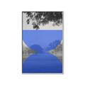 Picture of Misty Blue Horizon _GroupedProduct_Rectangle_Portrait_Canvas_Framed_