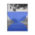 Picture of Misty Blue Horizon _GroupedProduct_Rectangle_Portrait_Canvas_Framed_
