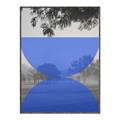 Picture of Misty Blue Horizon _GroupedProduct_Rectangle_Portrait_Canvas_Framed_