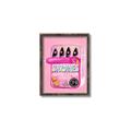 Picture of Sardines Tin Can Pink _GroupedProduct_Rectangle_Portrait_Canvas_Framed_