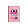 Picture of Sardines Tin Can Pink _GroupedProduct_Rectangle_Portrait_Canvas_Framed_