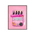 Picture of Sardines Tin Can Pink _GroupedProduct_Rectangle_Portrait_Canvas_Framed_