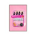 Picture of Sardines Tin Can Pink _GroupedProduct_Rectangle_Portrait_Canvas_Framed_