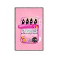Picture of Sardines Tin Can Pink _GroupedProduct_Rectangle_Portrait_Canvas_Framed_