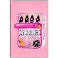Picture of Sardines Tin Can Pink _GroupedProduct_Rectangle_Portrait_Canvas_Framed_