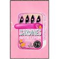 Picture of Sardines Tin Can Pink _GroupedProduct_Rectangle_Portrait_Canvas_Framed_