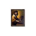 Picture of Old Vinyl Sounds Better Typography Poster _GroupedProduct_Rectangle_Portrait_Canvas_Framed_