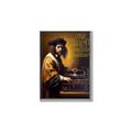 Picture of Old Vinyl Sounds Better Typography Poster _GroupedProduct_Rectangle_Portrait_Canvas_Framed_