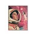 Picture of Astronaut in Space _GroupedProduct_Rectangle_Portrait_Canvas_Framed_