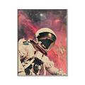 Picture of Astronaut in  Space _GroupedProduct_Rectangle_Portrait_Canvas_Framed_