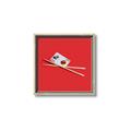 Picture of Sushi card _GroupedProduct_Square_Canvas_Framed_
