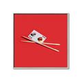 Picture of Sushi card _GroupedProduct_Square_Canvas_Framed_
