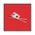 Picture of Sushi card _GroupedProduct_Square_Canvas_Framed_