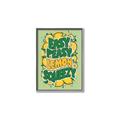 Picture of Easy Peasy Lemon Squeezy Typography Poster _GroupedProduct_Rectangle_Portrait_Canvas_Framed_