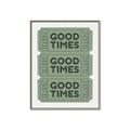 Picture of Good Times Poster _GroupedProduct_Rectangle_Portrait_Canvas_Framed_