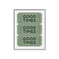 Picture of Good Times Poster _GroupedProduct_Rectangle_Portrait_Canvas_Framed_