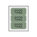 Picture of Good Times Poster _GroupedProduct_Rectangle_Portrait_Canvas_Framed_