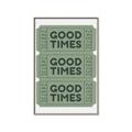 Picture of Good Times Poster _GroupedProduct_Rectangle_Portrait_Canvas_Framed_